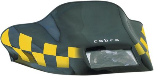 Powermadd/cobra 13120 windshield 12.75&#034; blk ski