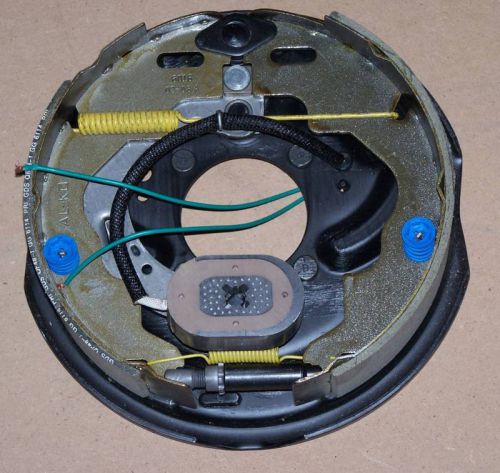 10'' backing plate electric trailer drum brake left side with mounting hardware