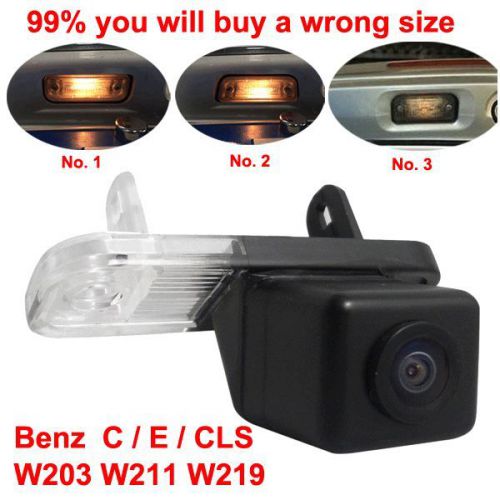 Ccd car parking rear view camera for mercedes benz c e class w203 w211 cls w219