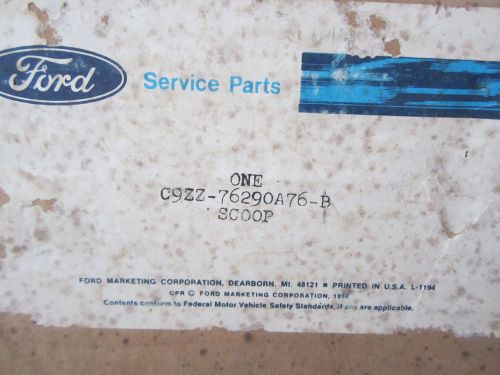 1969 ford shelby mustang convertible rh side scoop nos