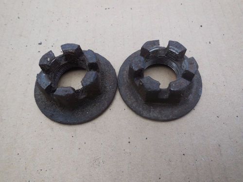Porsche 356 rear axle castle nuts
