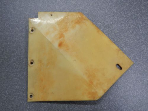 1963 buick riviera plastic console kick panel plate passenger right side 63