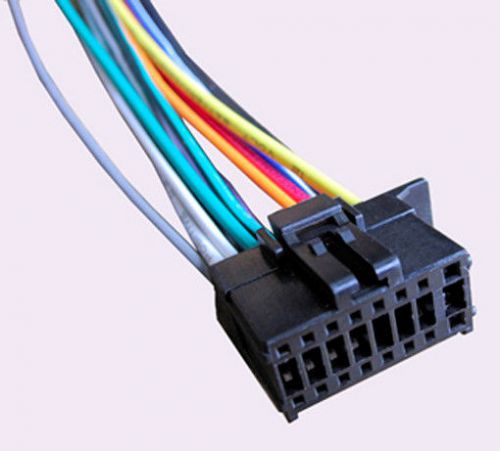 Wiring harness fits pioneer fh-x520ui fh-x720bt fh-x721bt fh-x820bs 16a2