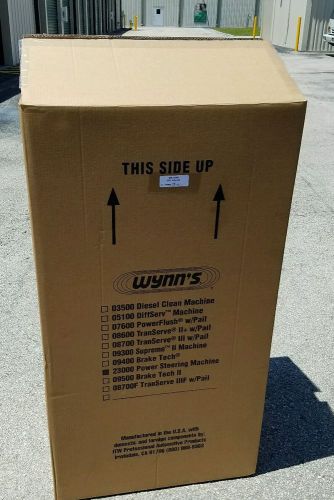 Wynn 23000 mobile power steering flush unit