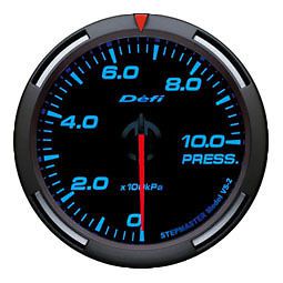 Defi racer gauge 60mm pressure meter df11604 blue