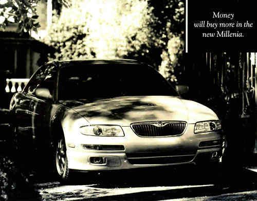 1995 mazda millenia factory brochure-mazda millenia "s"