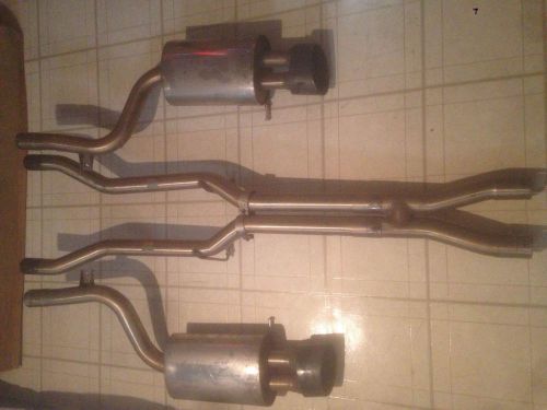 Audi rs4 exhaust milltek cat back non-valved black tip