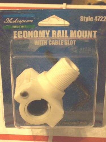 Marine shakespeare economy boat rail antenna mount style 4722 - 7/8&#034; to 1&#034; rails
