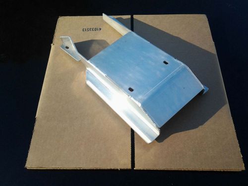 87- 88 kawasaki kxf250 tecate 4 rear swingarm aluminum skid plate - cal-fab made