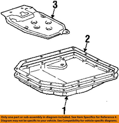Toyota oem 3516812060 transmission pan gasket/auto trans oil pan gasket