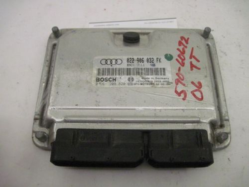 Ecu ecm computer audi tt 2004 04 2005 05 2006 06 3.2l 022906032fk 636950