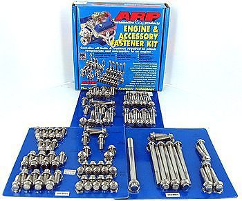 Arp engine &amp; accessory fastener kit 555-9501 ford 429 460 stainless 300