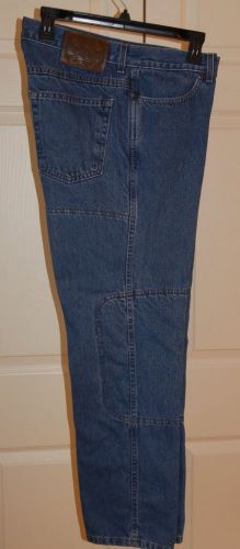 Draggin' jeans kevlar motorcycle men's jeans size 32 x 30 with knee pads