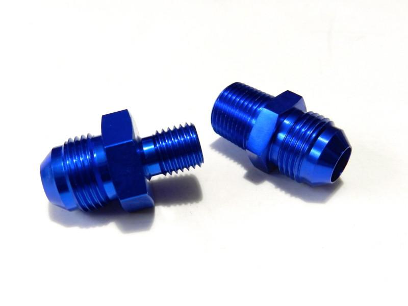 Purchase BOSCH 044 FUEL PUMP INLET & OUTLET AN ADAPTER FITTINGS 8 BLUE 2 in Hialeah, Florida