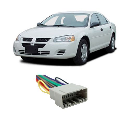 Dodge stratus 2002-2006 factory stereo to aftermarket radio harness adapter