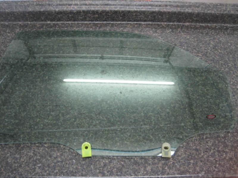 1997-2001 camry left rear driver side back door glass four door sedan used 4door