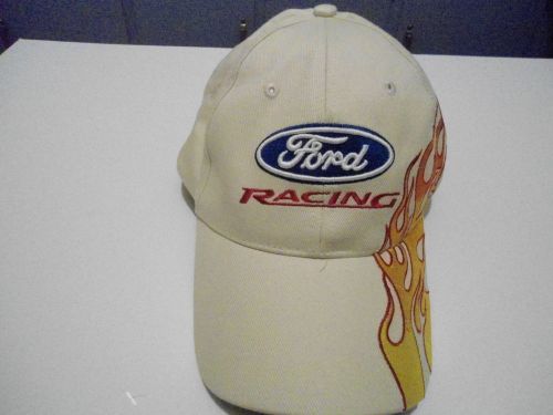 Ford racing snapback cap hat new without tags one size adjustable d p racing