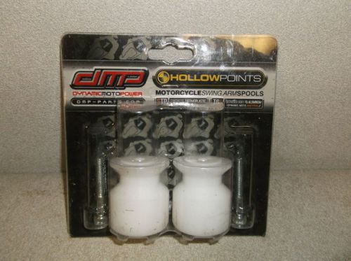 Dmp white race spools for yamaha sportbikes - $22 new!!!