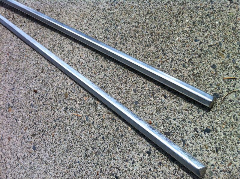 1969 69 Plymouth GTX Lower Body Line Bright Trims (2 Pcs) Used B Body Mopar, US $75.00, image 2