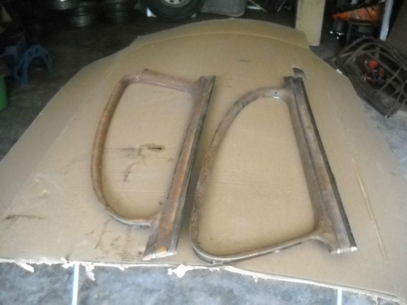 1948 chevy fleetline aerosedan inside  left&right rear window trim