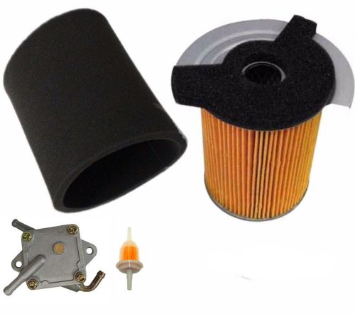 Gas golf cart tune up kit yamaha g14 300cc 4 cycle 1995 1996 w filters fuel pump