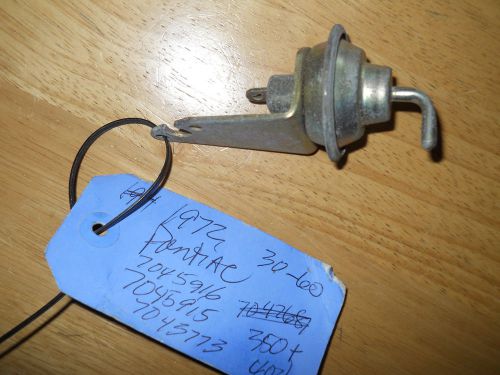 1972 pontiac  v8 choke pull-off nos with 350 &amp; 400 v8 cpa30-60 2 bbl carburetor