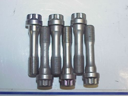 6 replacement 12 point connecting rod bolts carr sps 45-  3/8-24 x 1.600"  jh26