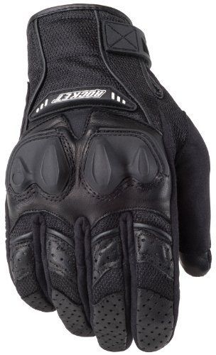 Joe rocket men's phoenix 4.0 motorcycle riding gloves (black/black/black, large)