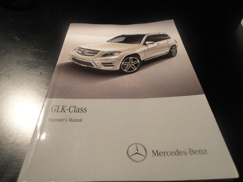 2013 mercedes benz glk-class owners manual
