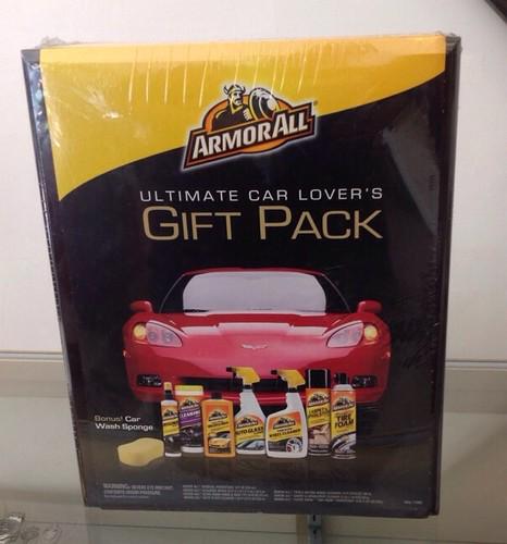 Armor all ultimate car lovers gift pack bonus wooden case 8 piece new sealed