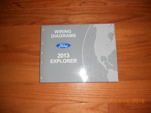 Purchase OEM 2013 Ford Explorer Wiring Diagrams Service Repair Manual