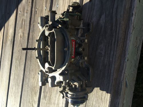 Used edelbrock 1410 marine carburetor 750cfm