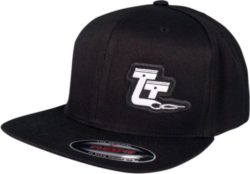 Throttle threads tt446h12bkor hat straight bill tt