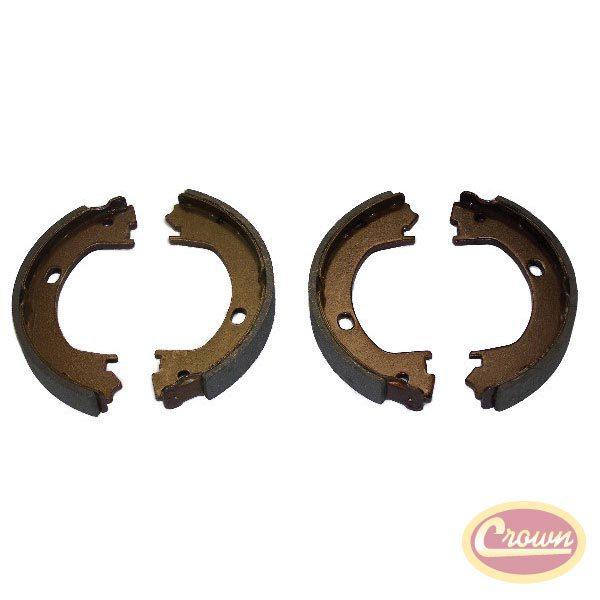 Rear parking brake shoe & lining - crown# 4741772