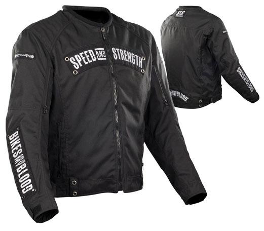 Speed & strength bikes blood jacket black xl/x-large
