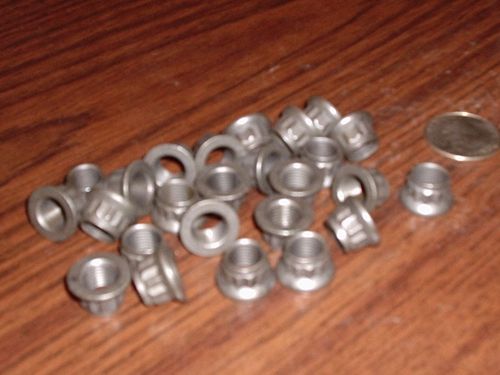 Lot of 48 aircraft self locking 3/8 nuts ms21042-l6 and 12 point nas1805-6