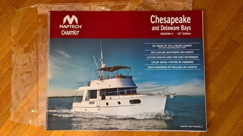 Maptech chart kit chesapeake delaware bays, region 4, 12th edition w cd, cover