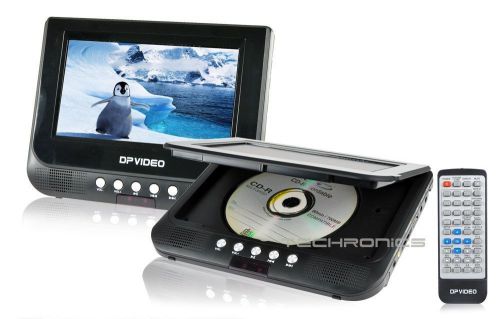 Xo vision 7&#034; screen dvd mp3 player usb sd card car audio stereo portable monitor