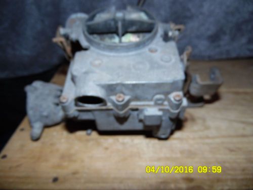 Rochester 2jet 2 barrel carburetor. off early gm product, possibly pontiac 326..