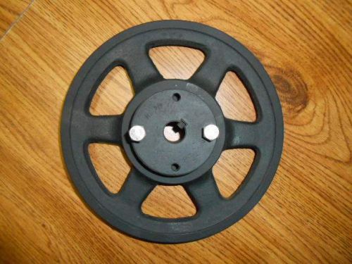 Browning ak71h water pump cast iron pulley 6.95 diameter, 5/8 inch bore hole