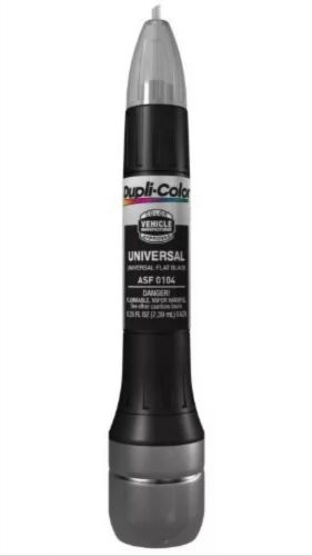 Dupli-color asf0104 universal flat black exact-match scratch fix all-in-1 tou...