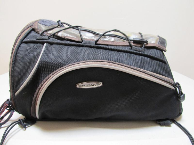 Chicane summit motorcycle tail bag
