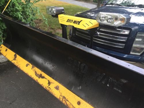 Snow plow. 7 and half foot snow way plow. used only 2 seasons. runs great