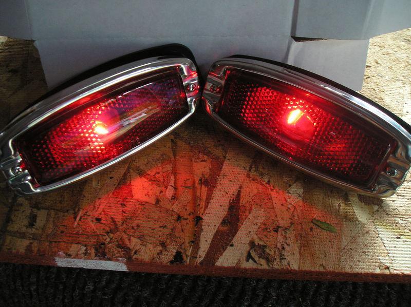 New replacement pair of tail light assemblies for 41 42 46 47 48 chevrolet !