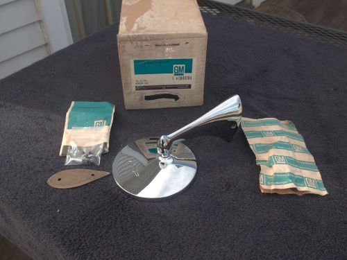 1953 -1962 - y-50 exterior corvette mirror, nice driver quality- "ncrs correct"