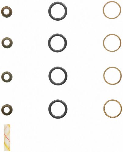 Engine valve stem seal set fits 1984-1987 honda civic wagovan  felpro