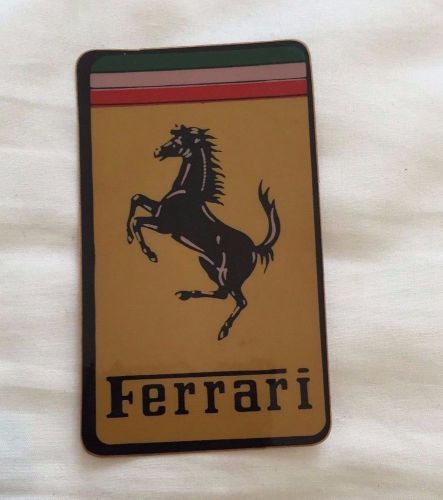 1960s original ferrari decal 275 330 365