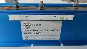 Guest # 2432 battery isolator