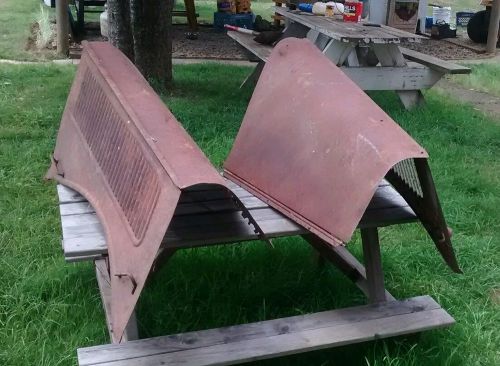1935 36 37 ford pickup hood left and right