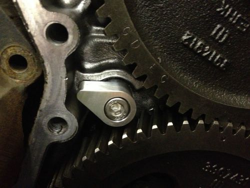 Cummins ve rotary &amp; p-pump billet kdp killer dowel pin tab w/ bolt